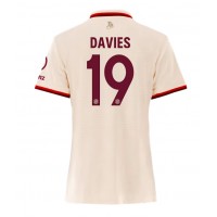 Bayern Munich Alphonso Davies #19 Tredjetrøje Dame 2024-25 Kortærmet